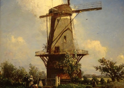 Moulin près de Delf 1857