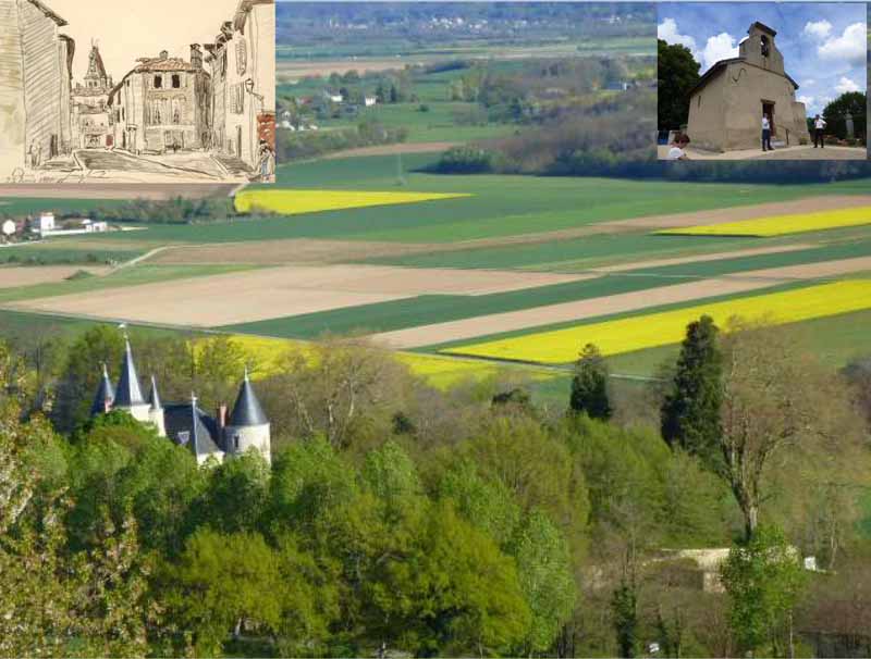 Promenade du 13 mai 2023 dans la plaine de la Bièvre Dans les pas de Jongkind en Dauphiné